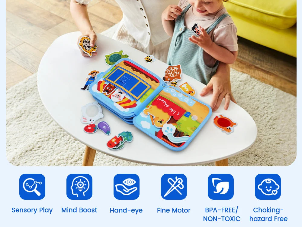 Farm Adventure Quiet Book™